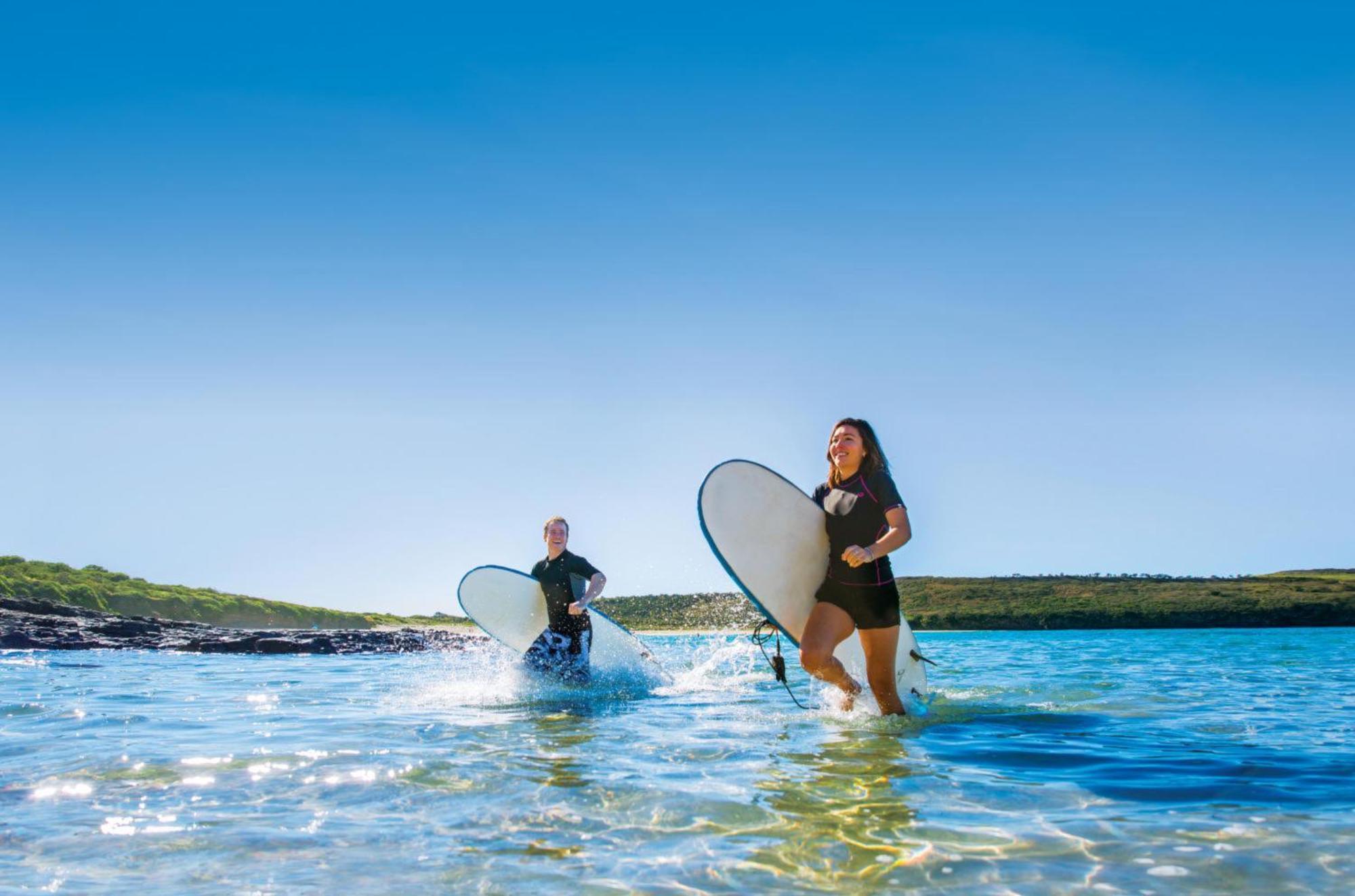 Surfrider Caravan Park Barrack Point Buitenkant foto